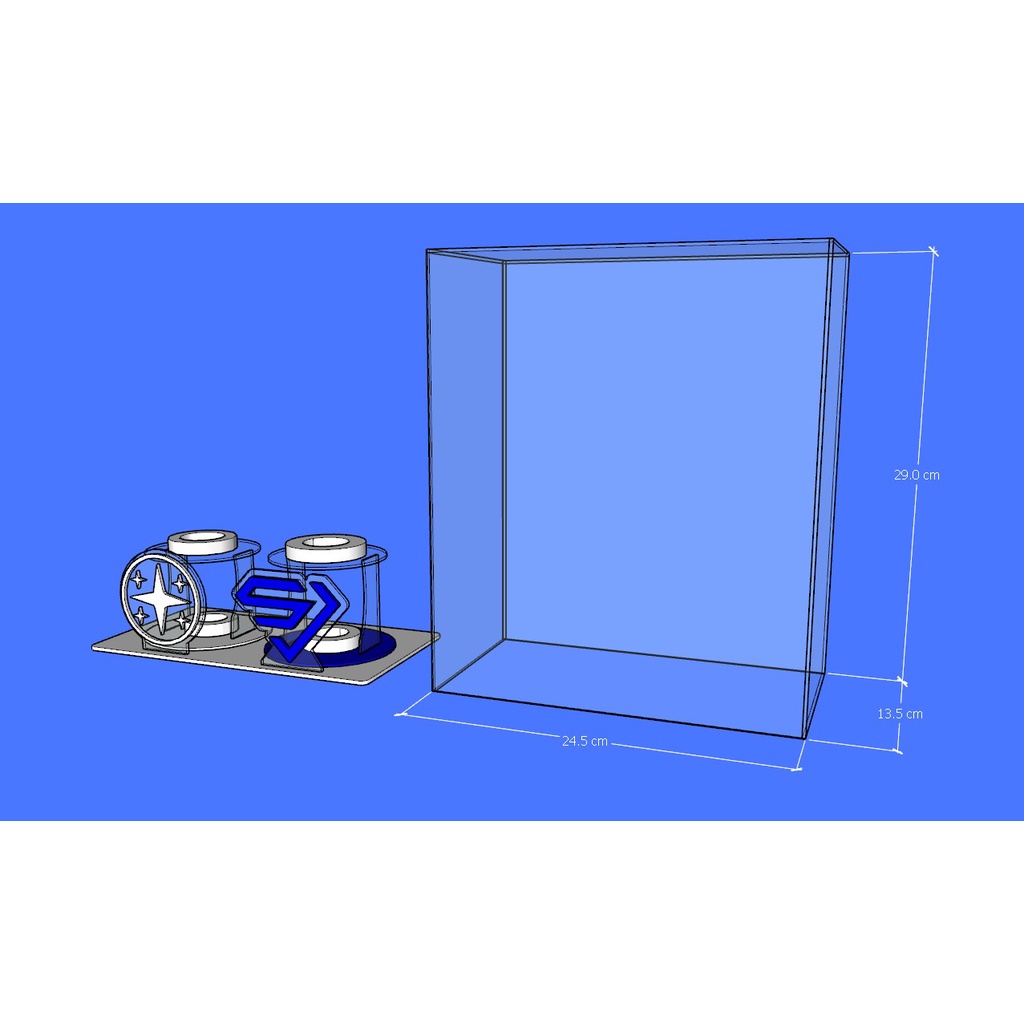 Shinee X Version 2 Lightstick Box/Lightstick Rack/Standing Lightstick