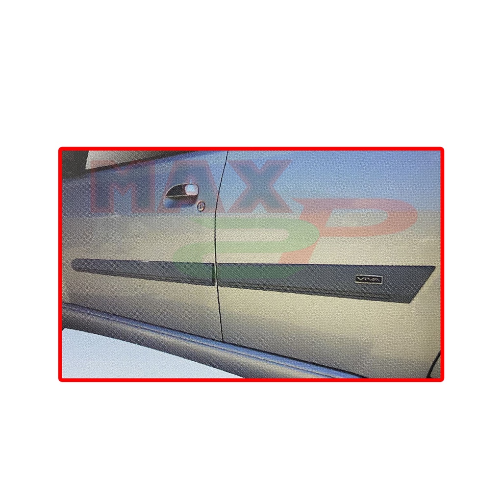 Perodua Viva Car Side Door Molding Moulding Body Lining Panel PU BodyKit With Logo Raw