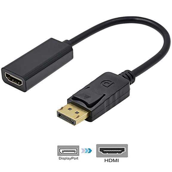 Fsu Adapter Cable Converter Display Port Male To Hdmi Female Dp In