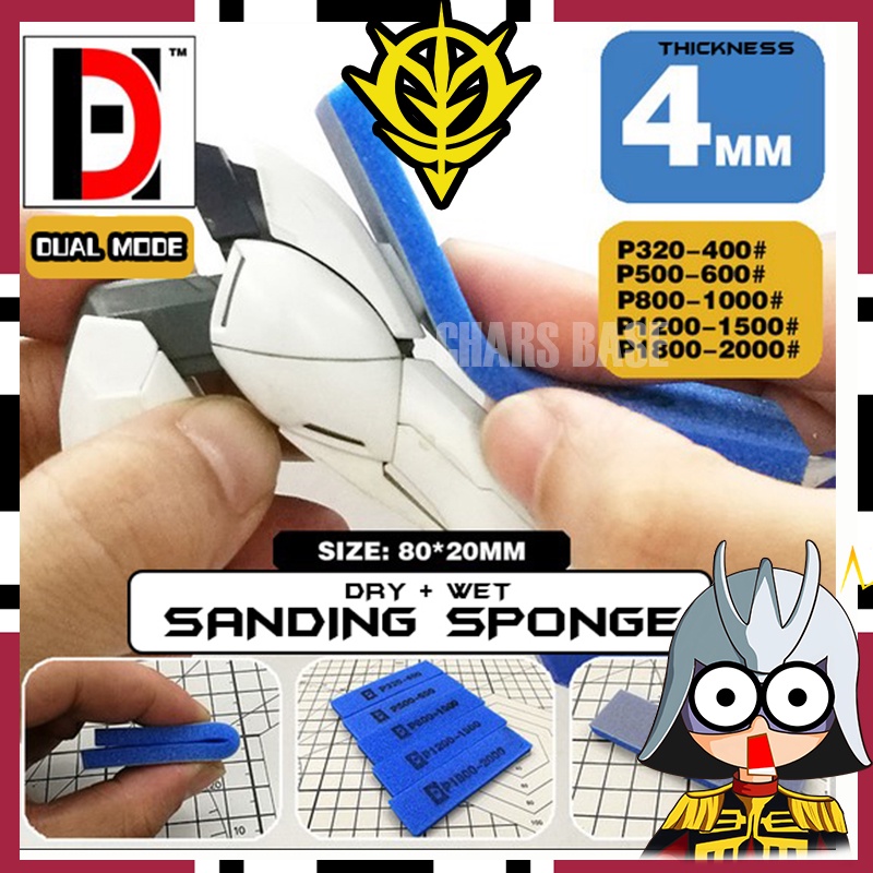 HD SANDING SPONGE GUNDAM SANDING TOOLS HOBBY SANDING Shopee Malaysia