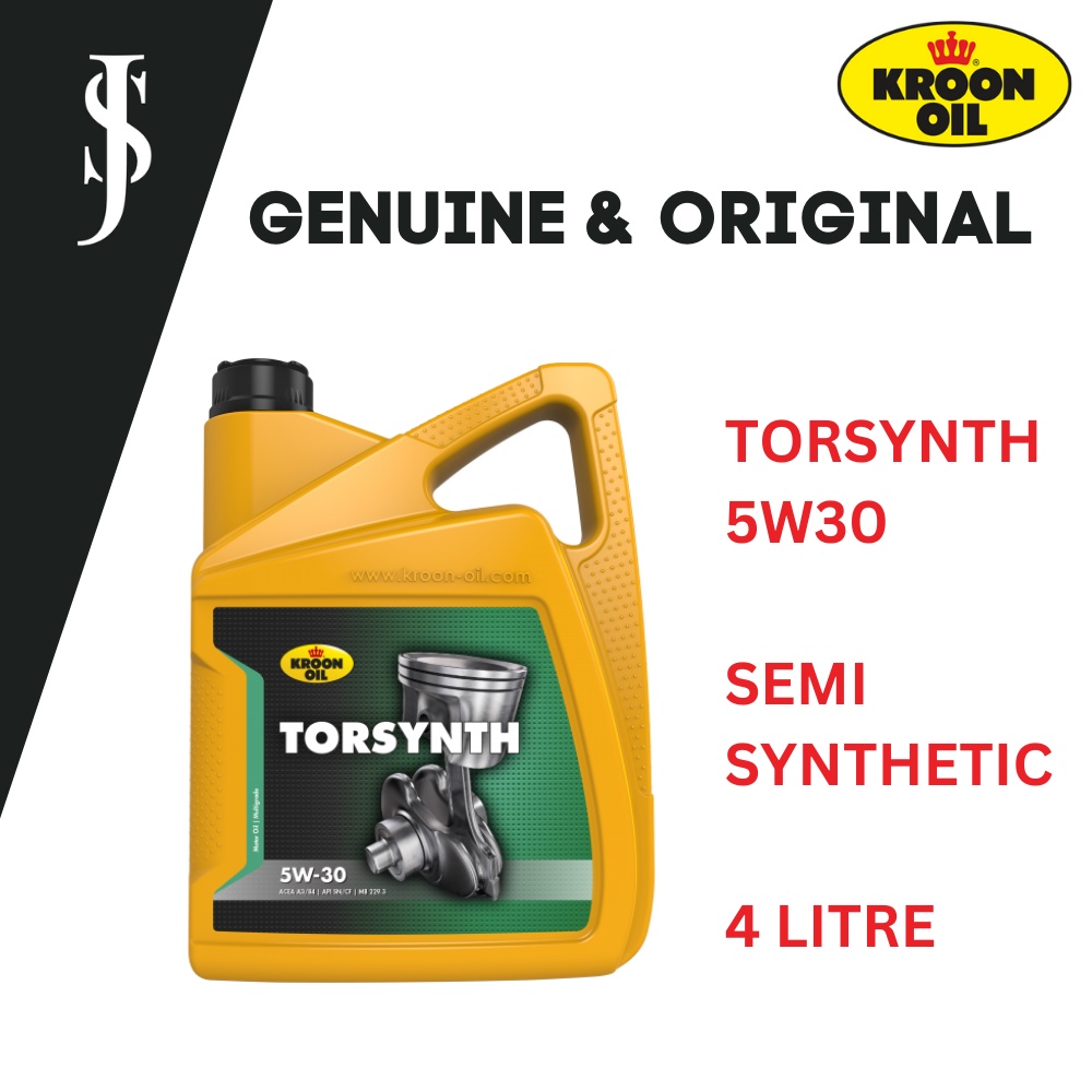 KROON OIL TORSYNTH Semi Synthetic Engine Oil Motor Oil Lubricant Minyak