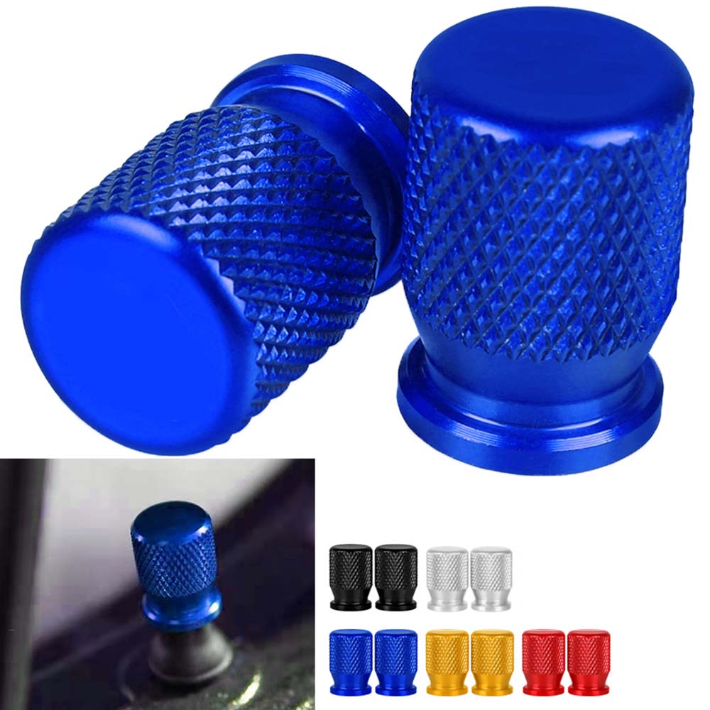 2pcs/lot Wheel Caps Theftproof Aluminum Motorcycle Wheel Tires Valves