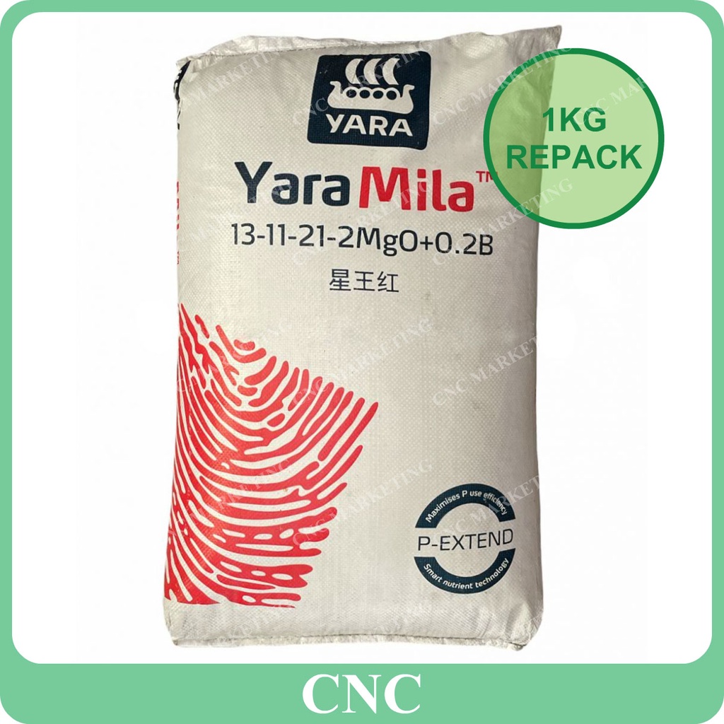 [REPACK] 1KG YaraMila 13-11-21 Baja Buah Bunga Flower Fruit Fertilizer ...