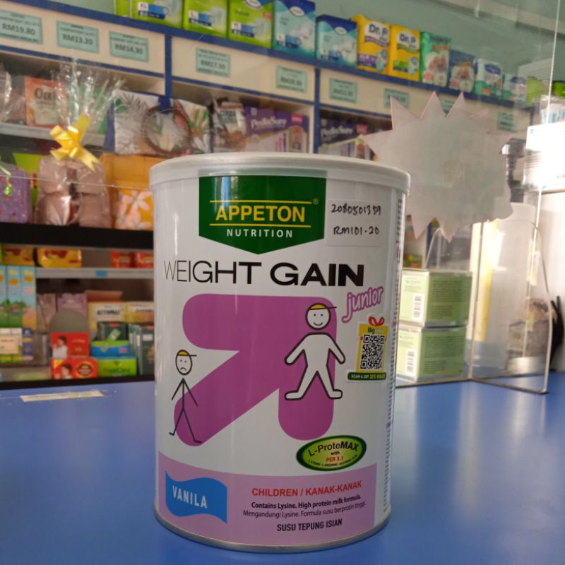 Appeton Weight Gain Junior 450g + 20 rebate Shopee Malaysia