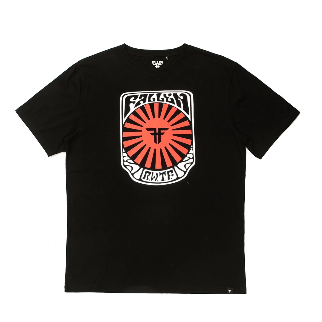 Fallen Rising Logo Tshirt ( Black ) | Shopee Malaysia