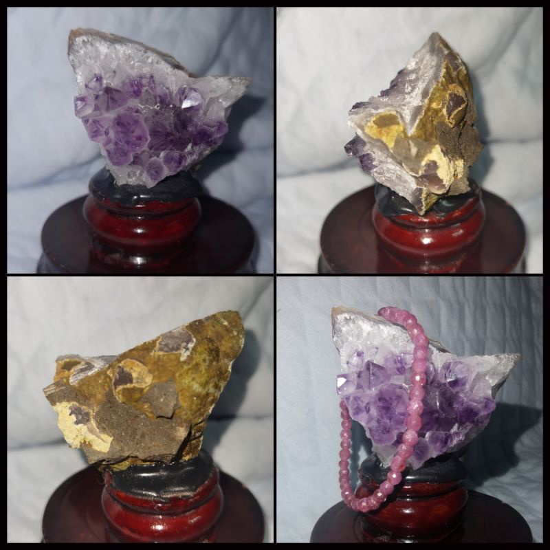 💥AMETHYST CLUSTER /GEODE 💥 ORIGINAL CRYSTAL💯 👍 ️ READY STOCK 💕 | Shopee ...