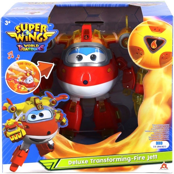 Super Wings Season6 WORLD ROBOT Transformer Robot Flight Headquarter 34cm 2023 e