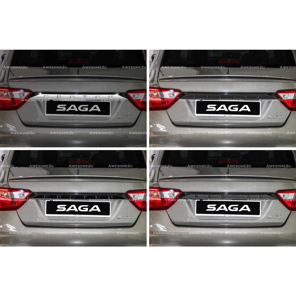 Awesome2u Proton Saga MC2 2021-2023 Rear Tail Gate Trim Garnish ...