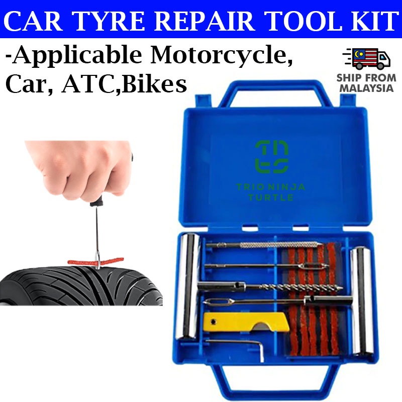 Bike Tyre Repair Repco Bicycle Tool Kit Tube Patch Kit Bicycle