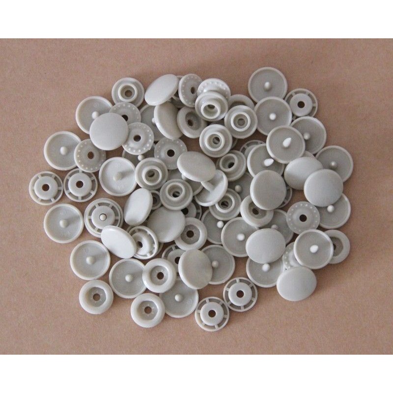 Plastic Snap Button Fastener T3 16mm 50Sets (200pieces) DIY Craft