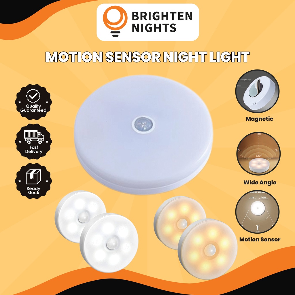 Motion Sensor Light, Rechargeable Sensor Night Light, USB charging LED ...
