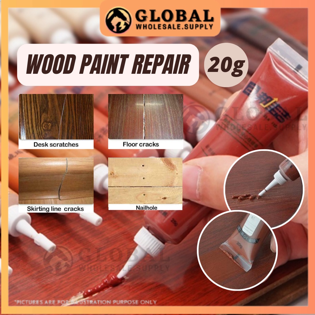 [READY STOCK] 25g Wood Paint Filler Wax Cream Wooden Refinishing Paste