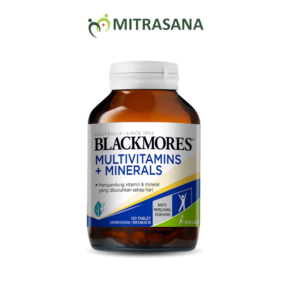 Blackmores Multivitamins Mineral 120 Tablets - FREE | Shopee Malaysia