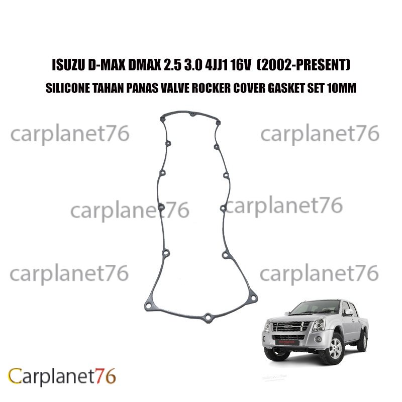 ISUZU D-MAX DMAX 2.5 3.0 4JJ1 16V (2002-PRESENT) SILICONE TAHAN PANAS ...