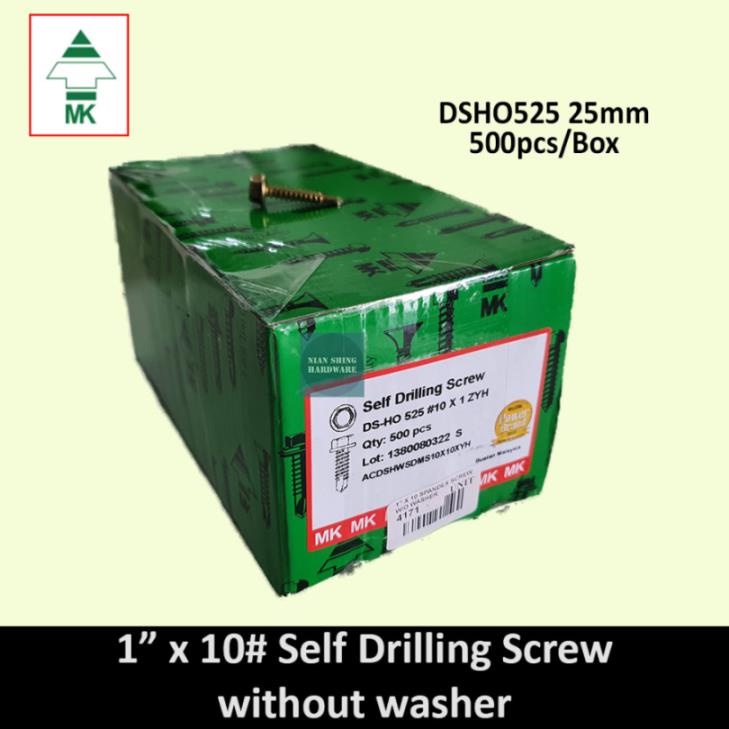 MK SELF DRILLING SCREW SKRU BESI BUMBUNG/DSHO 525 (ZPH)1