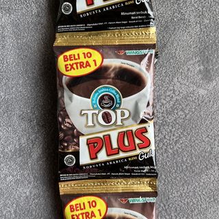 Top Coffee PLUS Sugar - 10sachet | Shopee Malaysia