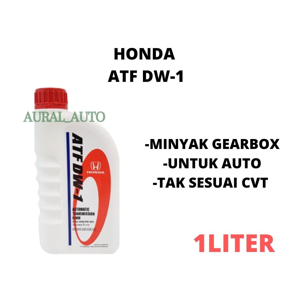 Honda ATF DW1 Minyak GearBox Auto 1Liter Original Auto Transmission