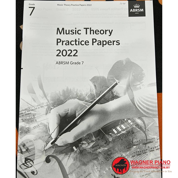 Music Theory Practice Paper 2022 ABRSM (Grade 1 / Grade 2 / Grade 3 ...