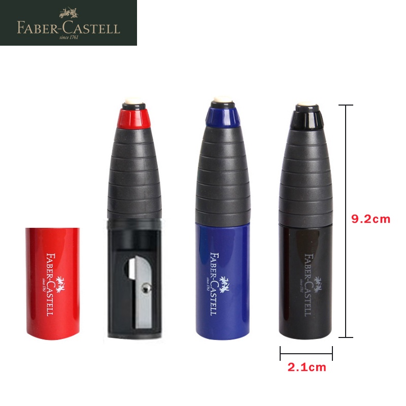 FABER CASTELL Combination Multifunctional Pencil Sharpener + Eraser ...