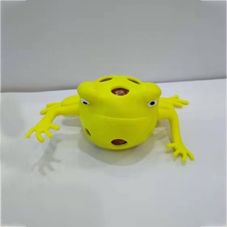 Frog Model Stress Balls Squishy Balls Sensory Squeeze Ball Toys Animal  Shape Grape Balloon Vent Decompression Toys青蛙减压玩具