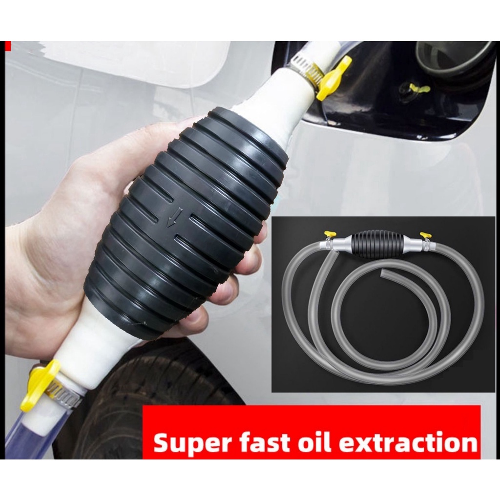 Car Motorcycle Manual Oil Transfer Pump Hand Fuel Pump Water Suction