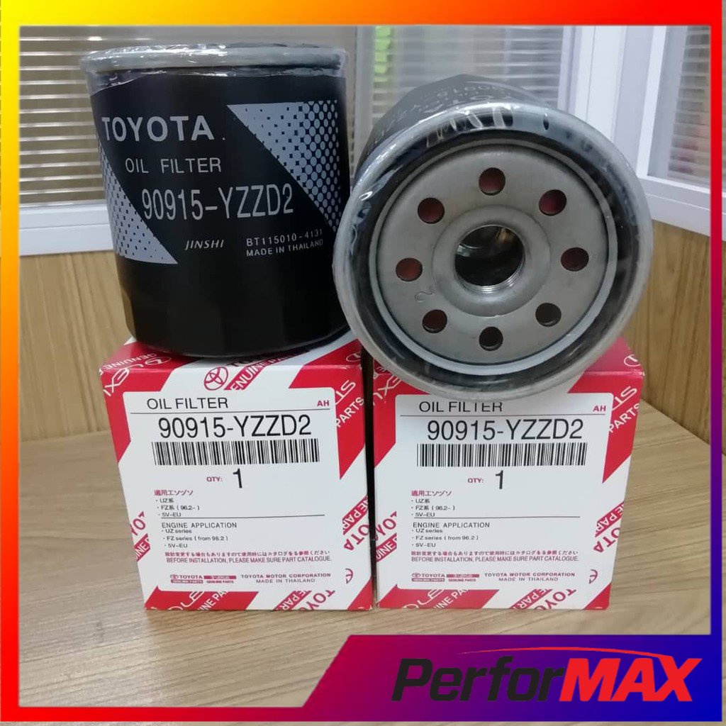 OIL FILTER TOYOTA FOR HILUX INNOVA FORTUNER HIACE ESTIMA ALPHARD ...