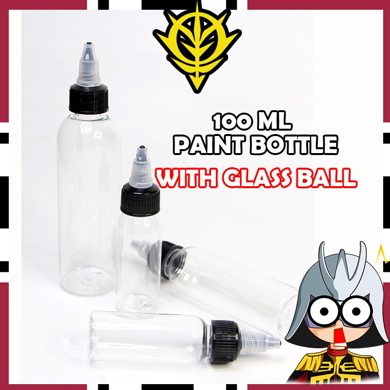 HOBBY PAINT BOTTLE COLOR MIXING BOTTLE EMPTY PAINT BOTTLE Shopee Malaysia