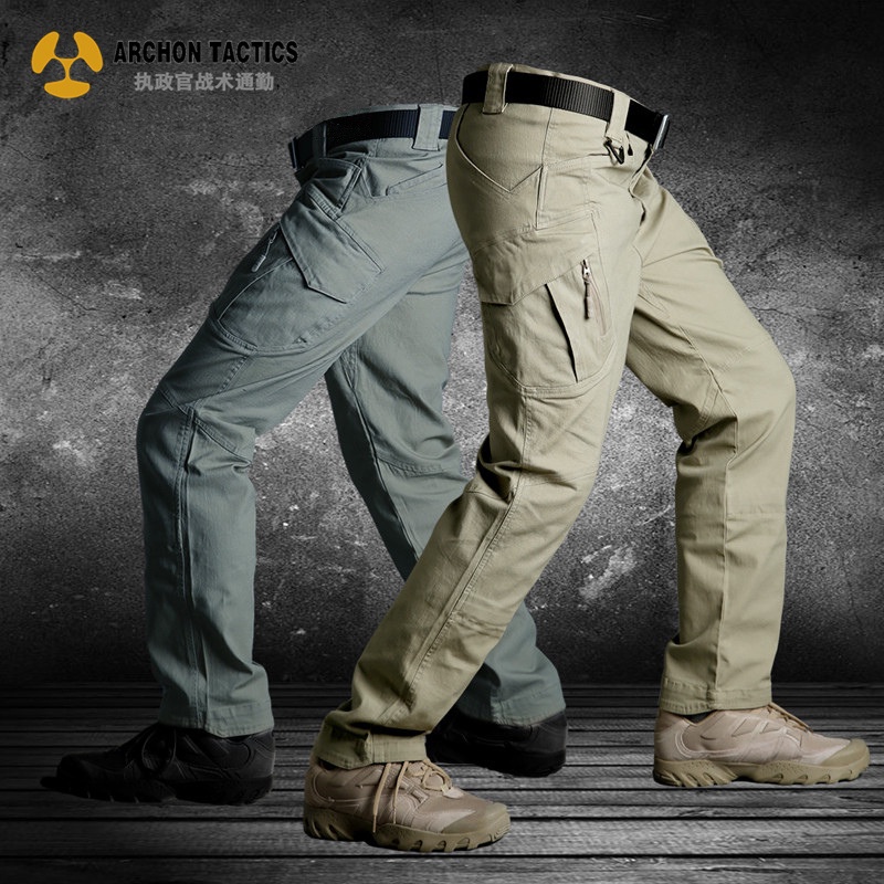 2022 Ready Stock Consul Ix9 Tactical Trousers Mens Camouflage Military Fan Tactical Overalls 