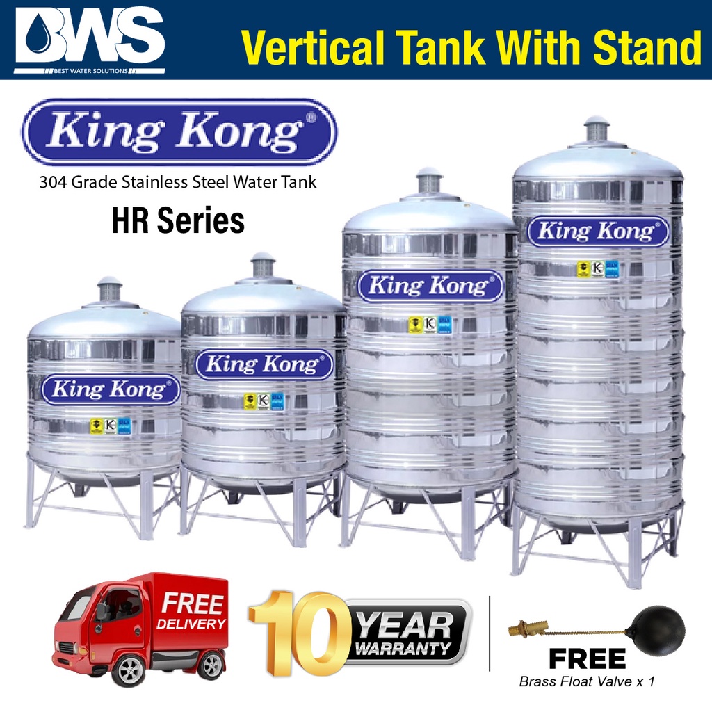 King Kong Stainless Steel Water Tank King Kong Water Tank Tangki Air King Kong Shopee Malaysia 8075