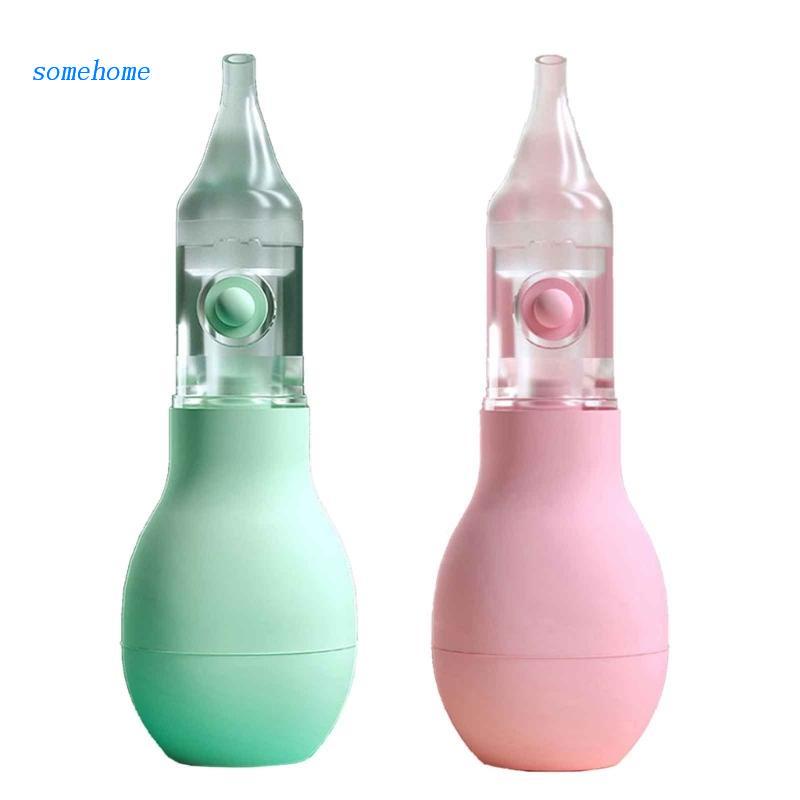 SOME Kids Nasal Aspirator Manual Nose Vacuum Suction Portable Baby Nose Cleaning Kit Shopee