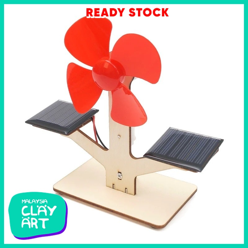 Solar Fan DIY Pack STEM Toy Kids Science Education Set Rbt Projek ...