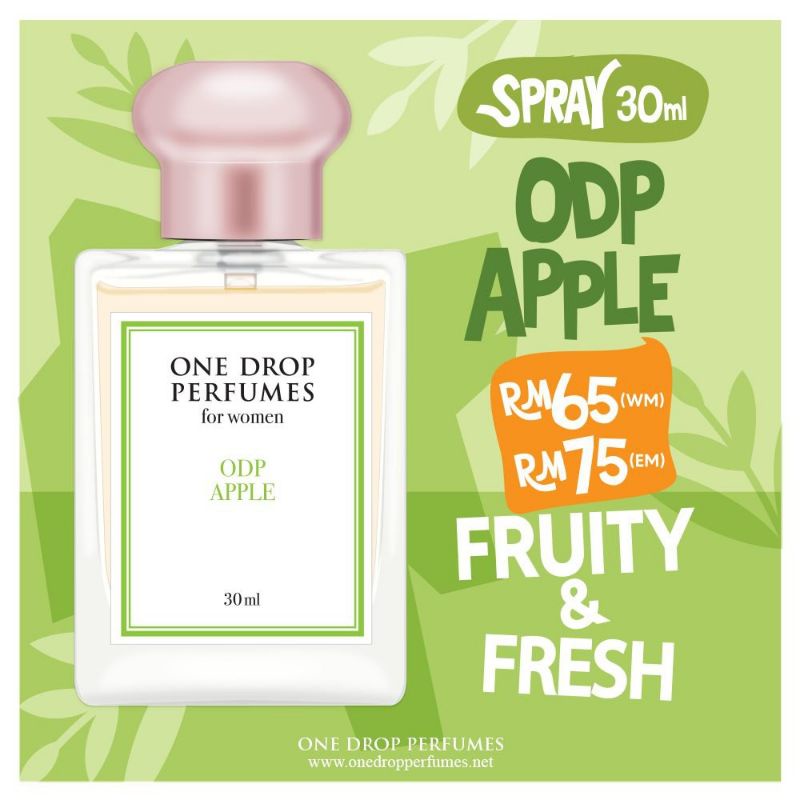 One drop perfume apple blossom new arrivals