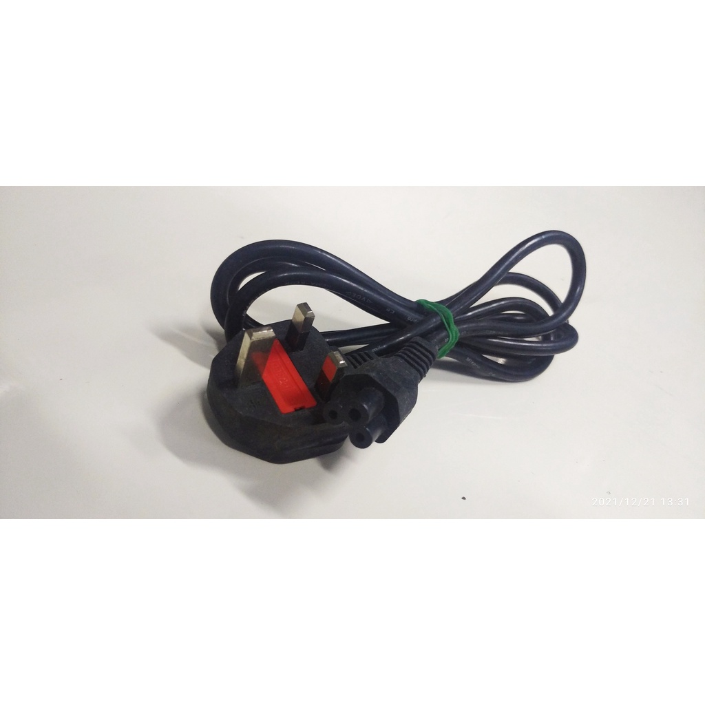 3 Pin AC Power Cord Supply Cable Plug Wire Wayar 13A Fuse 250v 500w For ...