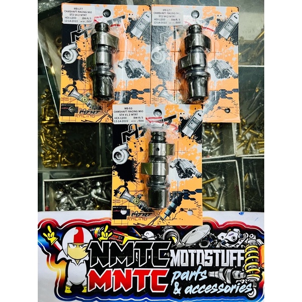 MTRT RACING CAMSHAFT MTRT STAGE 1 AND STAGE 2/ STAGE 3 /STAGE 4 MIO ...