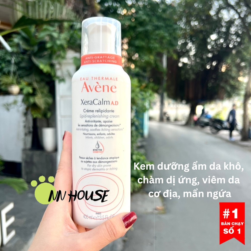 Avene Xeracalm ad Eczema Body Lotion 400ml For Dry, Atopic Skin, Rashes