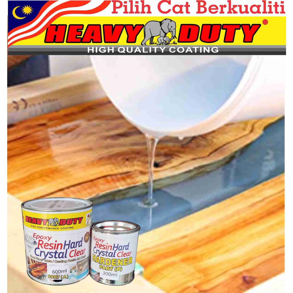 🔥 HARD🔥 900g 1KG Epoxy Resin AB Glue ( Hard ) PVC Resin High Quality ...