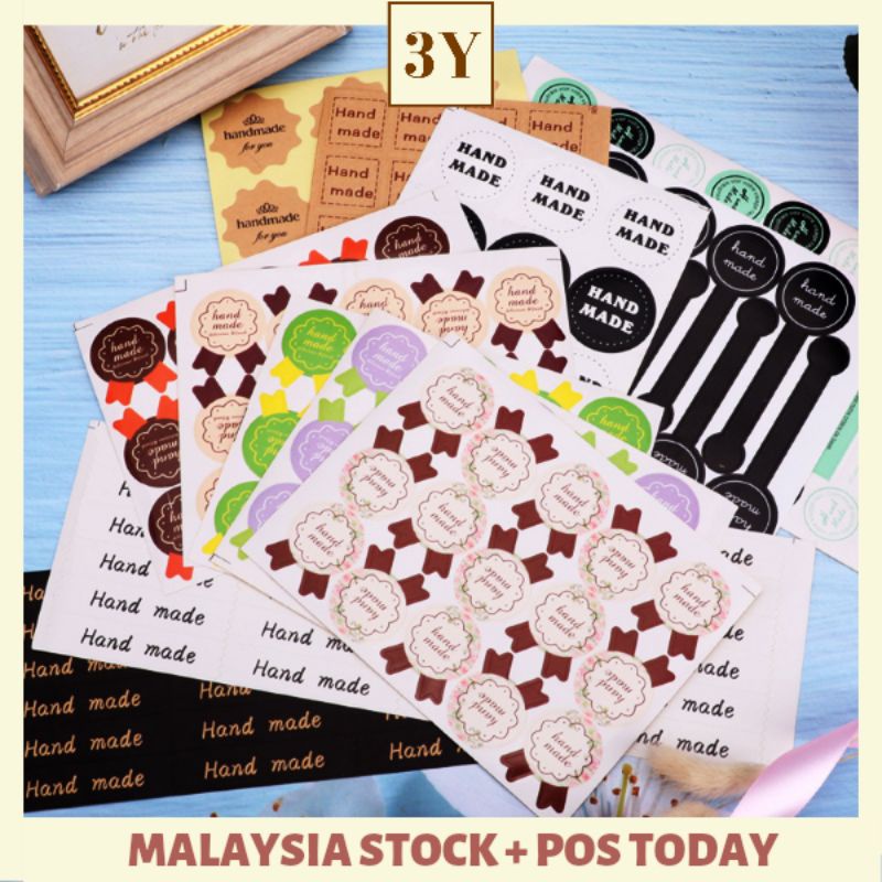 10/15/21 pcs Thank you Sticker Gift Package Sealing Stickers Seal ...