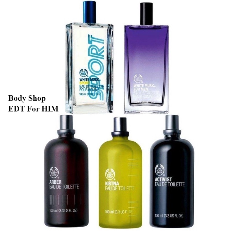 100ML EDT Perfume For Him Men The Body Shop Minyak Wangi Lelaki