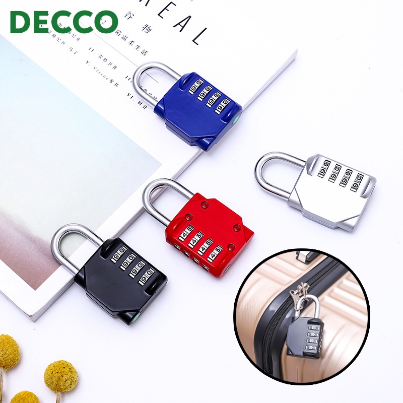 Decco 4 Digits Mechanical Code Cabinet Lock Household Toolbox Anti ...