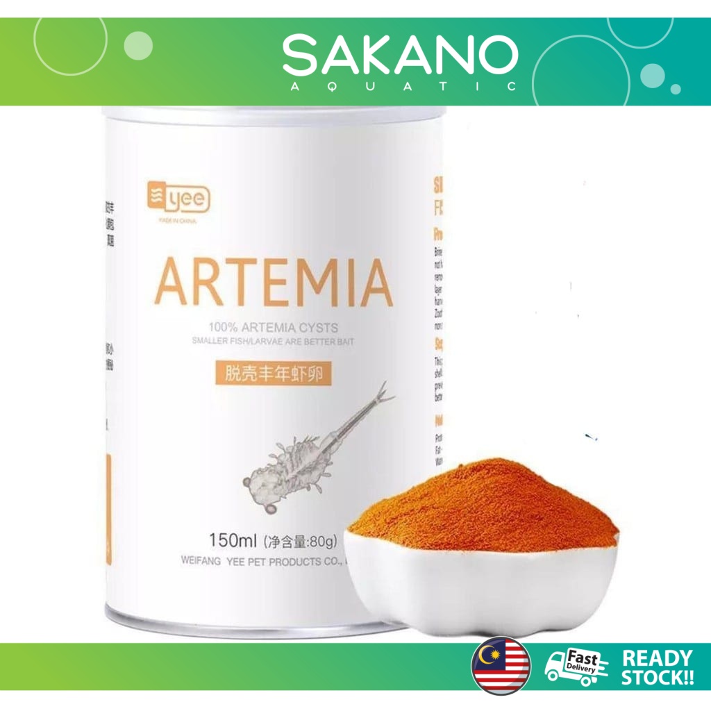 Aquarium Instant dry Artemia BBS kering fish food / fry baby fish food