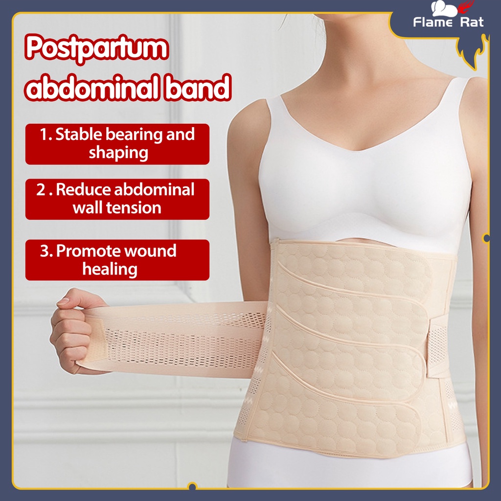 Ready Stock Tummy Belt Postpartum Abdominal Binder for bengkung perut ...