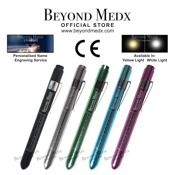 [Name Engraving] Beyond Medx LED Medical Pen Torch / Pentorch / Pen