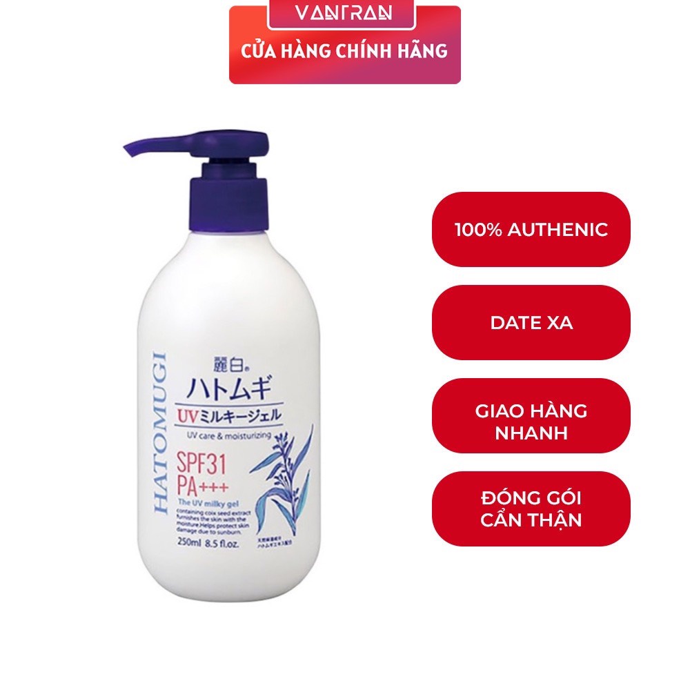 Hatomugi Body Whitening Body Lotion Italian Extract 250ml Shopee Malaysia
