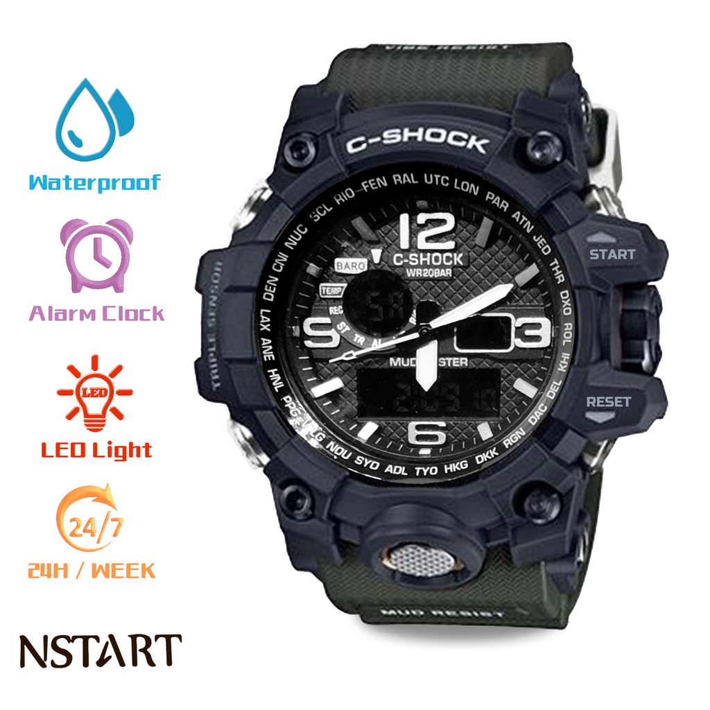 Man watch Big Size Sport Watch JAM TANGAN LELAKI C Shock Wrist Watch Men Quartz WatchesGWG1000 Shopee Malaysia