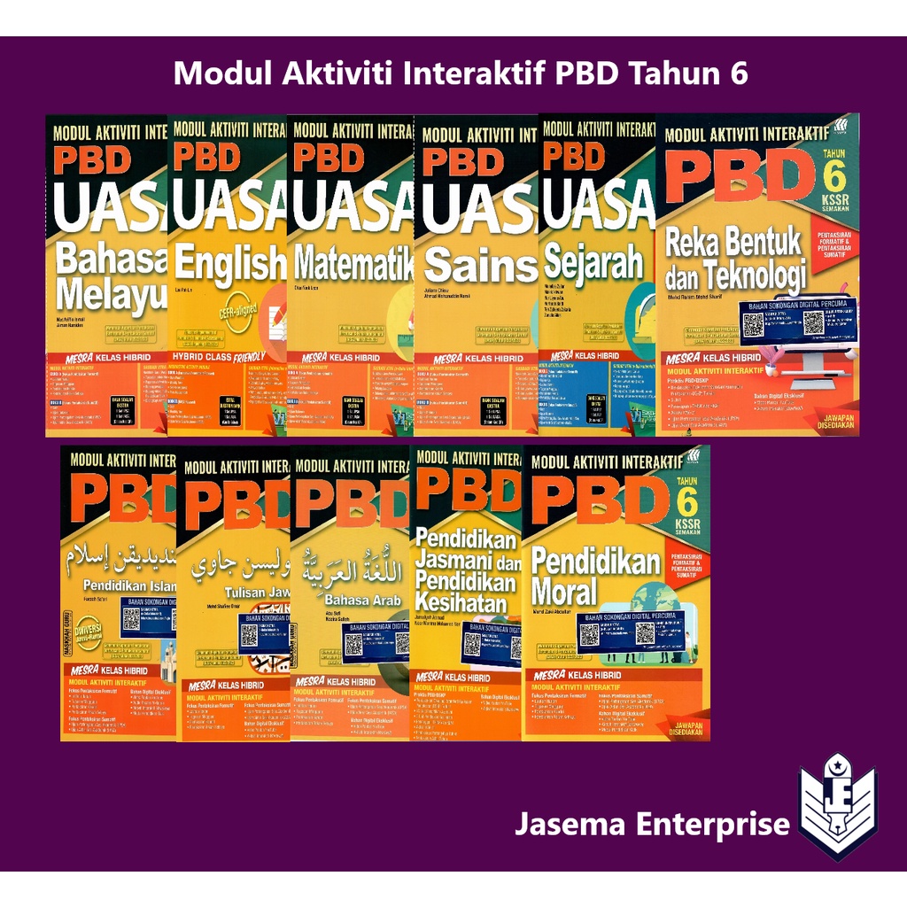 Modul Aktiviti Interaktif PBD UASA Tahun 6 Bm | English | Matematik ...