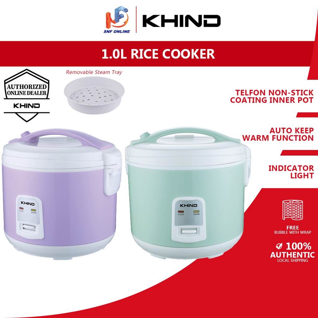Khind 1.0L Jar Rice Cooker RCJ1008 RCJ1008 Shopee Malaysia
