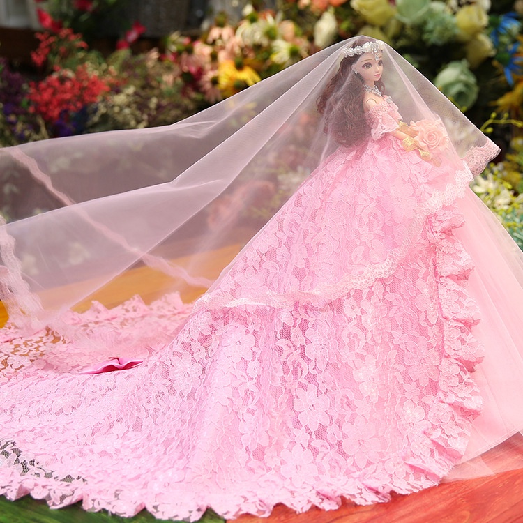 Princess Barbie Doll Handmade Barbie Gift Set for Girls Gift Tailing