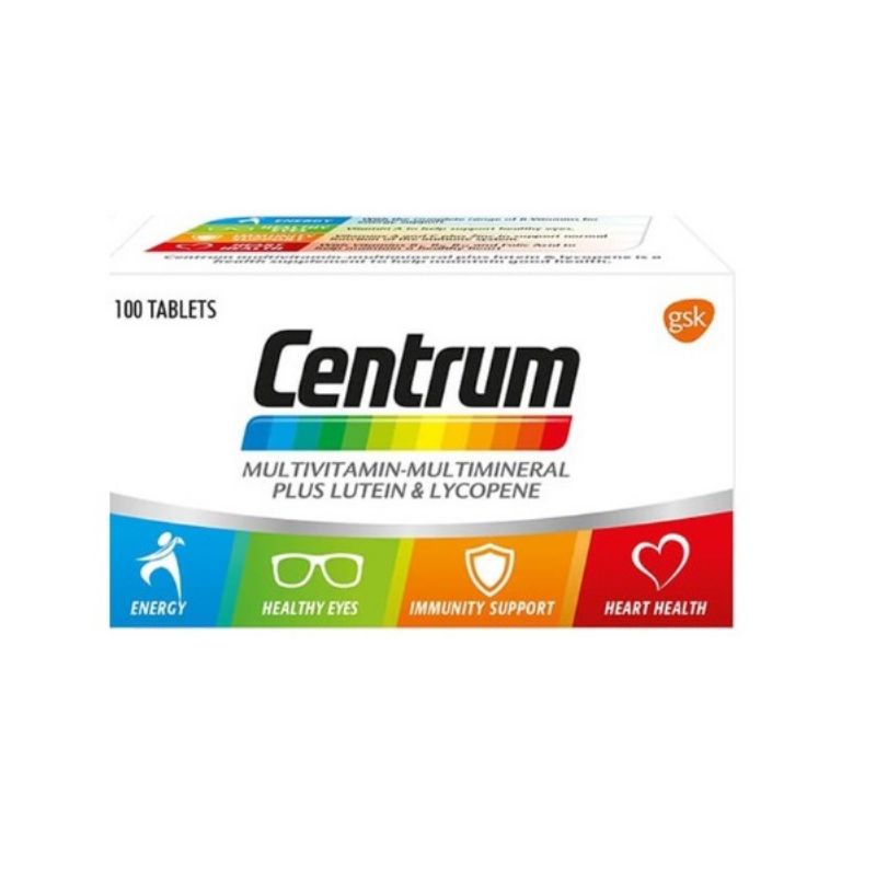 Centrum Multivitamin 100 tablets Exp 11/2023 Shopee Malaysia