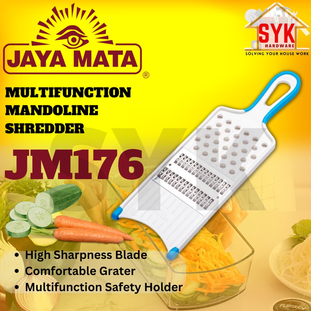 SYK Jaya Mata JM176 Multifunction Mandoline Shredder Cutter Vegetable ...