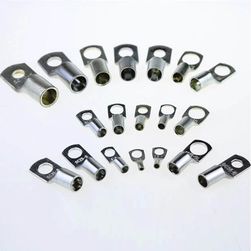 Cable Lug SC Series Tinned Copper Cable Lug Wire Connector Battery